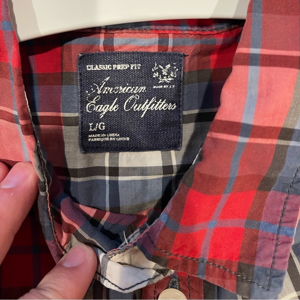 American Eagle Classic Prep Fit Button Down - Picture 7 of 10